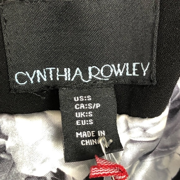 CYNTHIA Rowley Open closure tweed coat - Picture 6 of 11